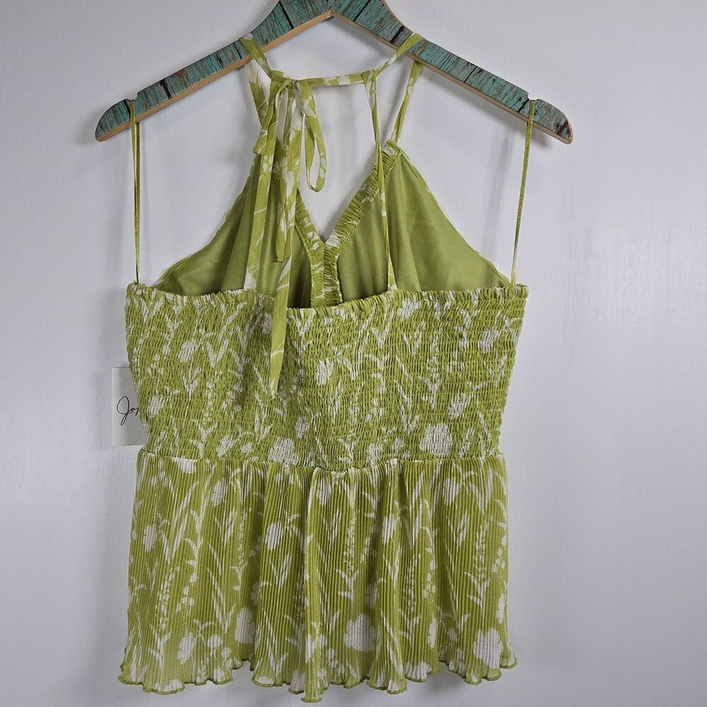 Japna Cropped Tie Behind Full Accordian Pleat Triangle Cup - Picture 5 of 10